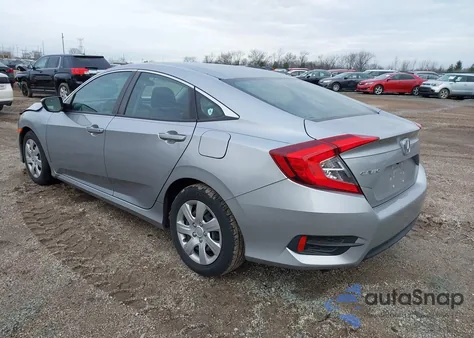 2017 Honda Civic Lx from USA, damaged, VIN 19XFC2F5XHE020548